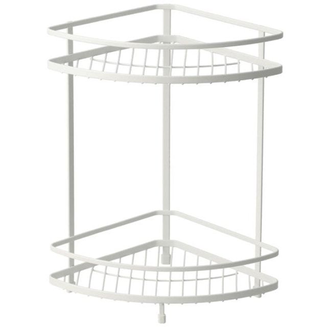 Wire Bath Rack 2-Tier Corner Piatto-2 W27.7xD20xH34