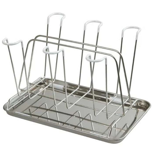 Glass Stand With Tray