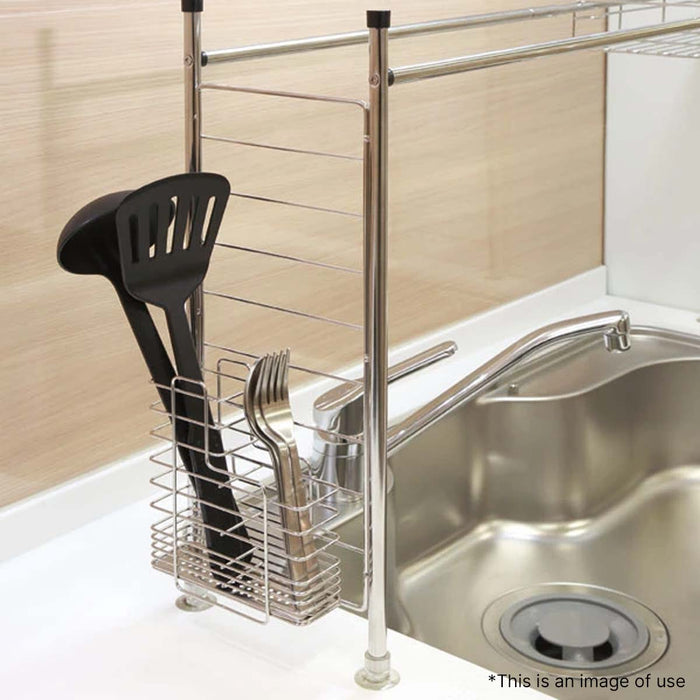 Kitchen Tool  and  Cutlery Rack Sus