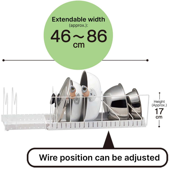 Extendable Bowl and Pan Stand ZF-860