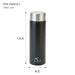 Stainless Bottle Petitle 160ML BK