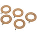 Wood Pole Ring NT-11 5Pcs/Set LBR