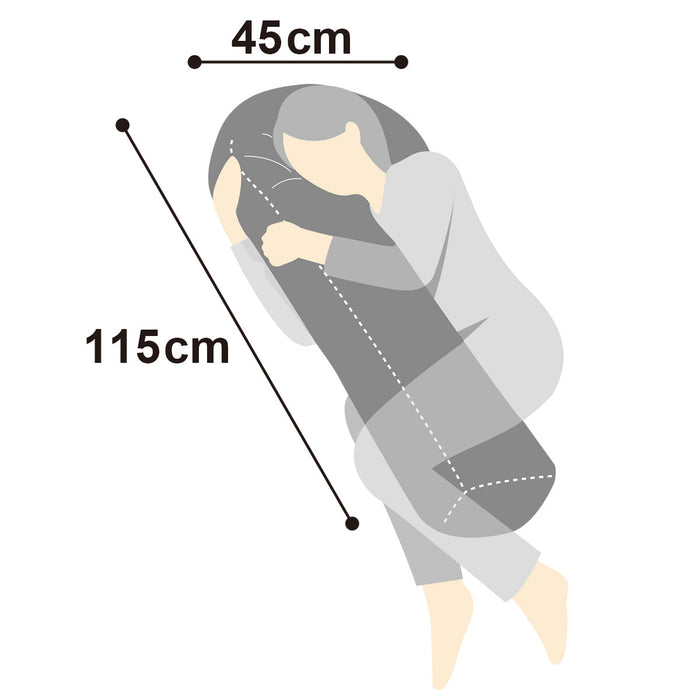 Head Support Body Pillow Cover N-Cool SP GY23NC-11