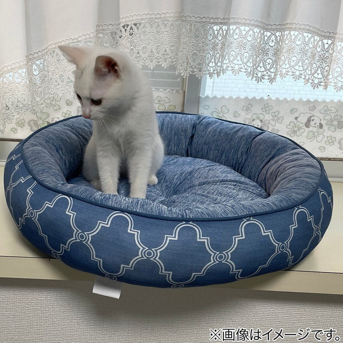 Pet Bed N-Cool WSP L-Round BL S243