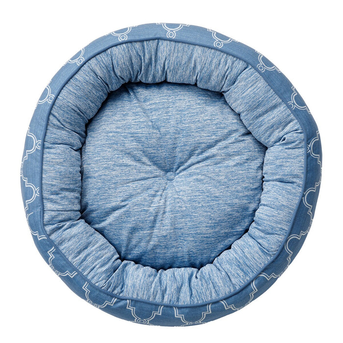 Pet Bed N-Cool WSP L-Round BL S243