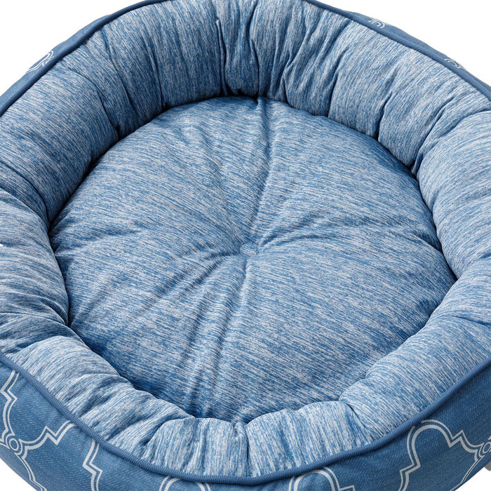 Pet Bed N-Cool WSP L-Round BL S243