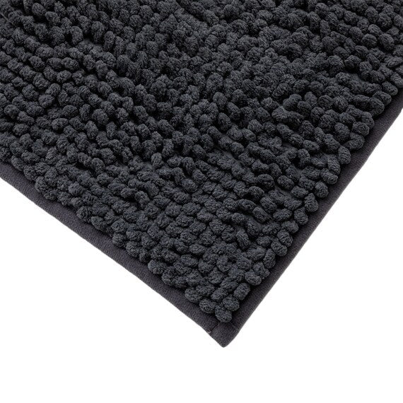 Super Absorbent and Quick Drying Bathmat 35X50 GY CF001