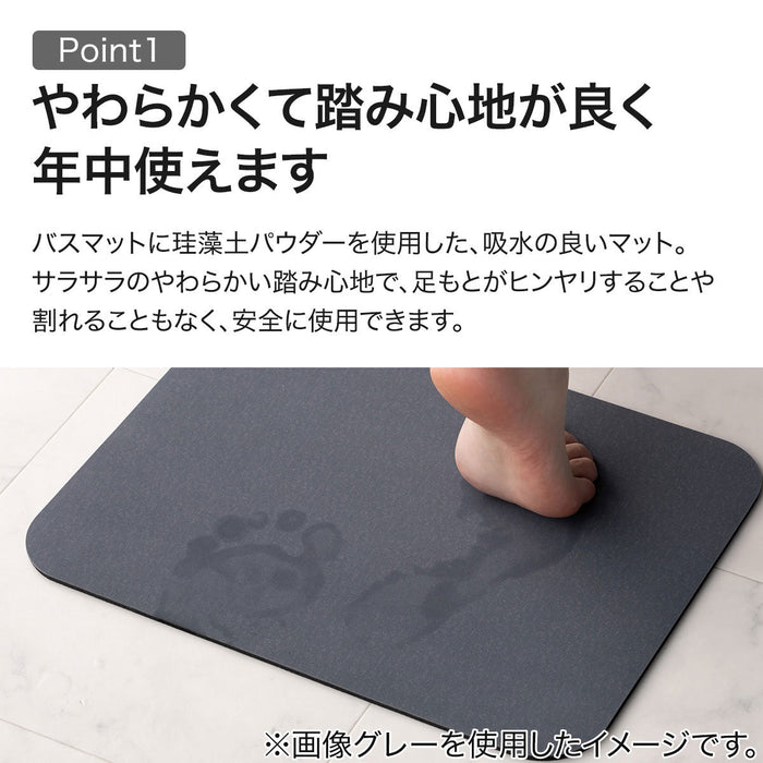 Soft Kaiteki Bath Mat 29x39 UM01