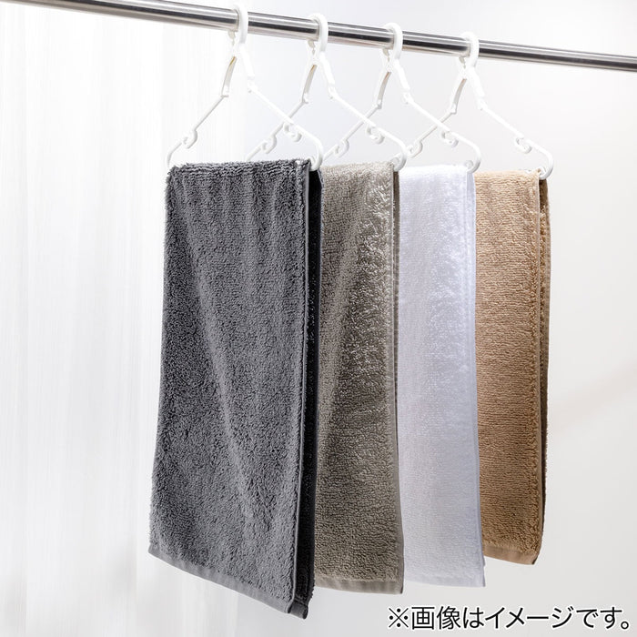 Slim Bath Towel 34x120 WH SH01