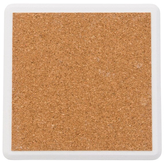 Ceramic Coaster Square BE 2-Pcs