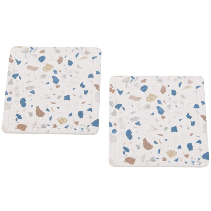 Ceramic Coaster Terrazzo NV 2 Pcs