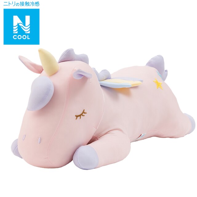 N-Cool Soft Toy Unicorn L FA01 C-G