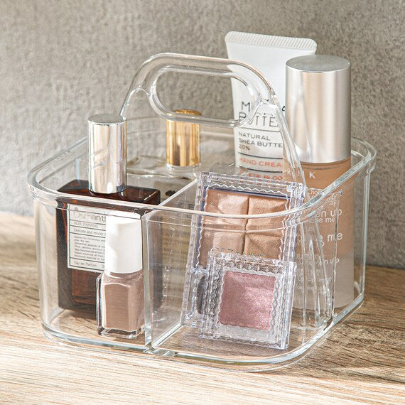 Acrylic Stackable Caddy W / Handle S W14.5xD14.5xH13