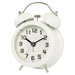 3 Inches Table Twin Bell Alarm Clock 03BC - Palty Bell R-WH