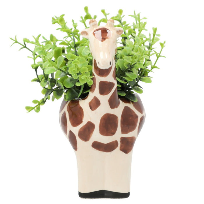 Oregano In Animal Pot Giraffe