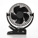 Clip Fan USB Or Battery Operated BK TF28S