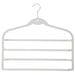 Non-Slip Skirt  and  Pants Hanger Flocky 4Tier GY