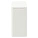 Compact Toilet Dustbin 75X95X150 WH