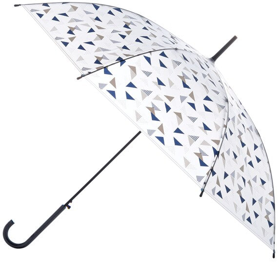 60CM Vinyl Jump Umbrella Stylish Triangle