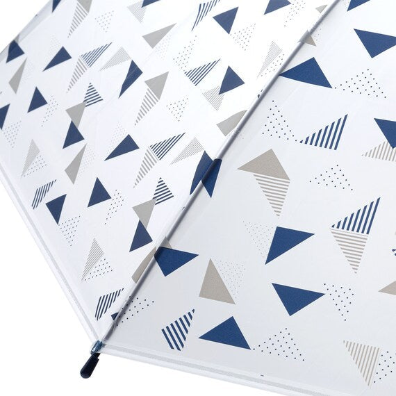 60CM Vinyl Jump Umbrella Stylish Triangle