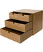 Storage Box Natural Wood 3Tier NA