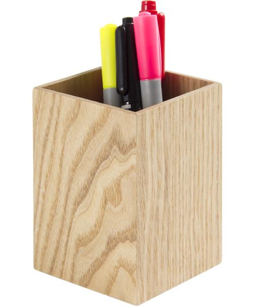 Pen Stand Natural Wood NA