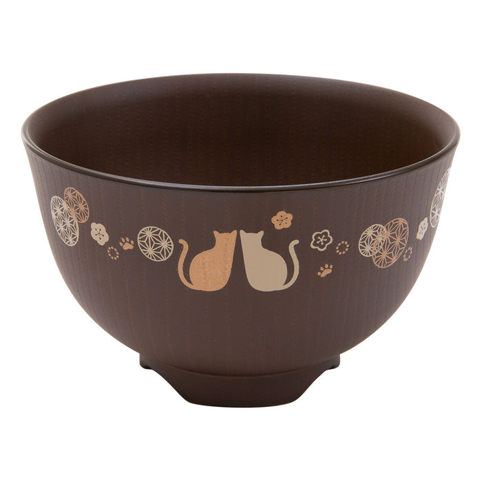 Drainer Soup Bowl Kemari Cat Pattern