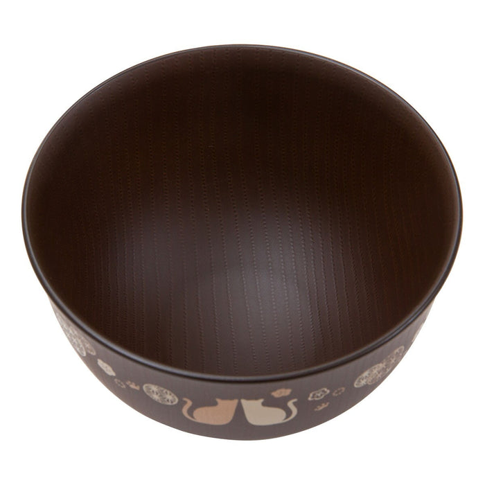 Drainer Soup Bowl Kemari Cat Pattern