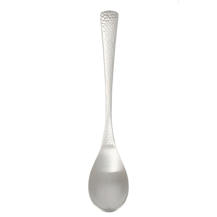 Dessert Spoon Hammered Pattern