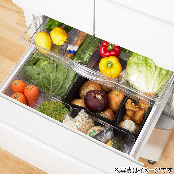 Refrigerator Storage Case L W24xH13.5