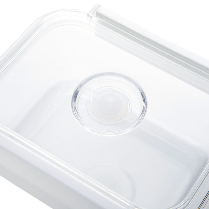 Heat Resistant Glass Vacuum Storage Container 650ML Rectangular