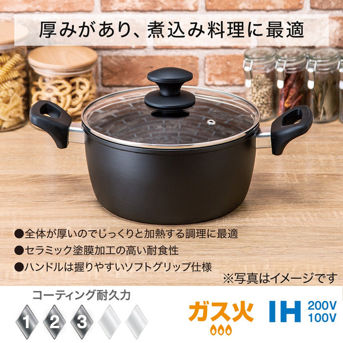 IH Slow Heating Casserole Pot 22CM KN3