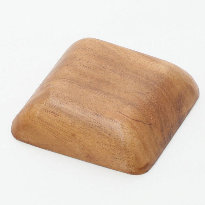 Acacia Square Plate 10CM