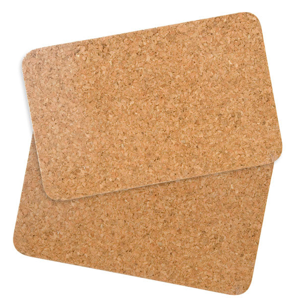 Cork Mat 2P 22X14CM