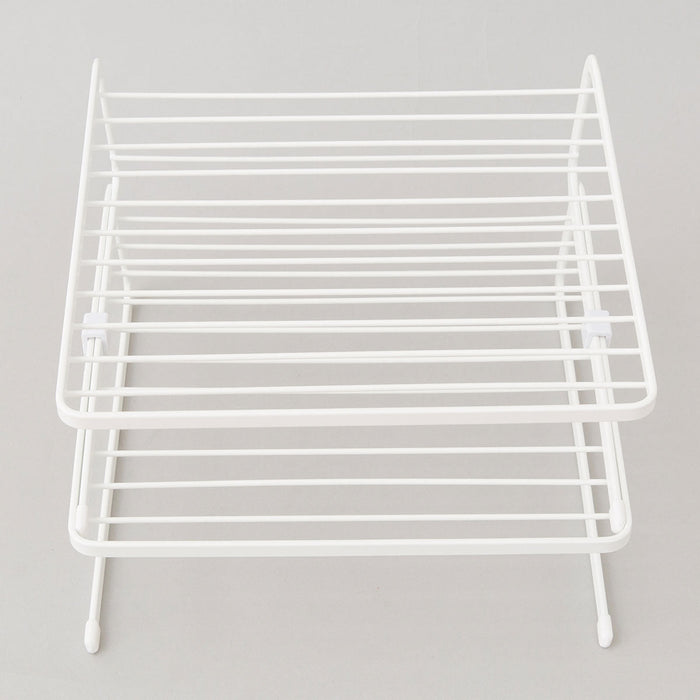 2Tier Plate Rack Flat